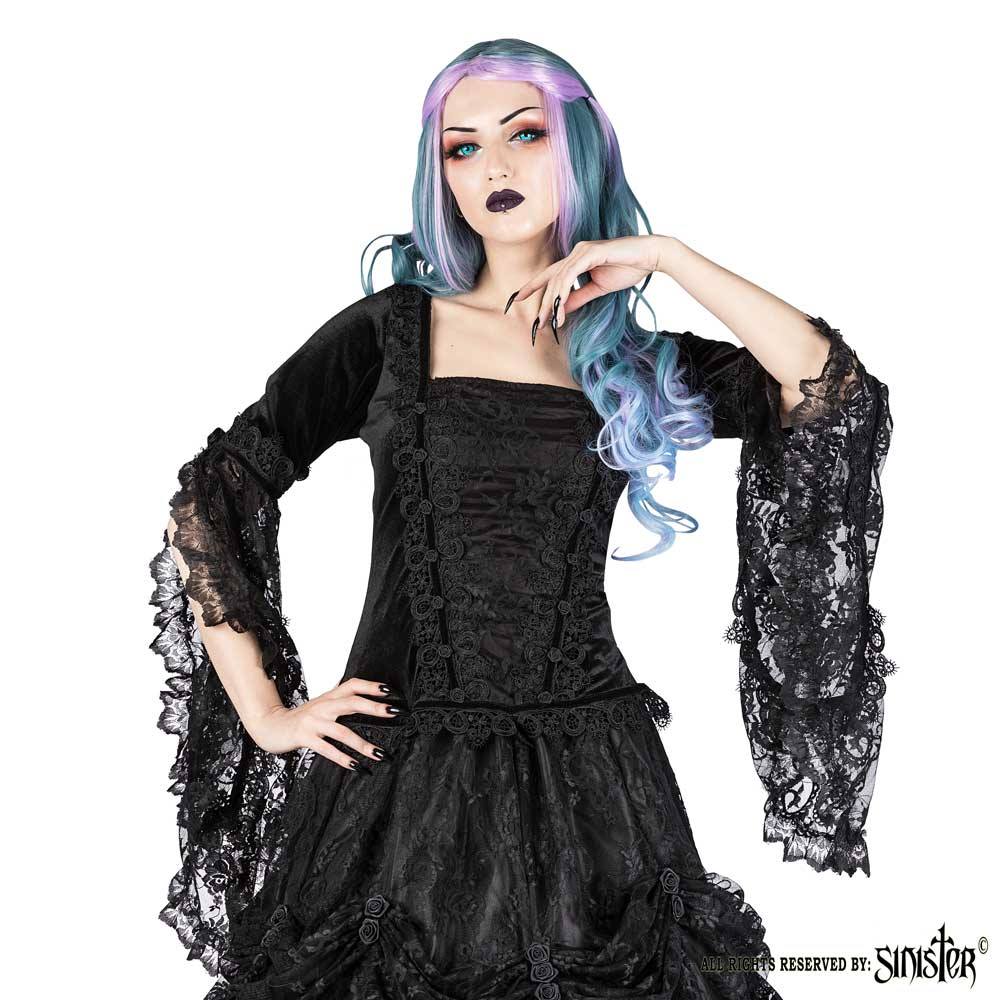 Sinister - 1044 Lange ärmel top - Schwarz Product image